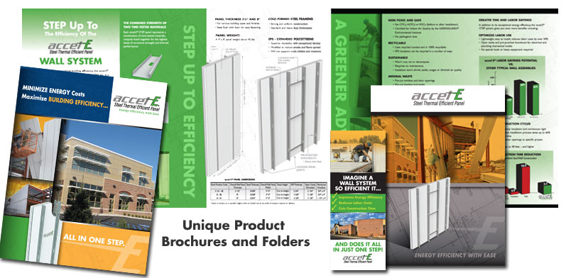 9×12 Folder and Company Brochure