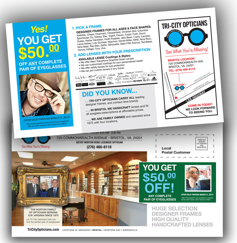 The US Post Office has become a convenient partner for my business direct mail postcard
